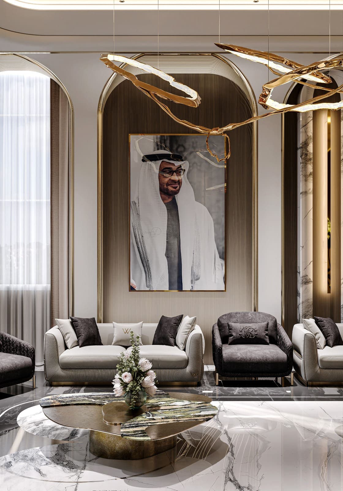 صورة رقم 6 من مشروع مجلس رجال في ابو ظبي ،راس الخيمة – المهندس أحمد المبيض