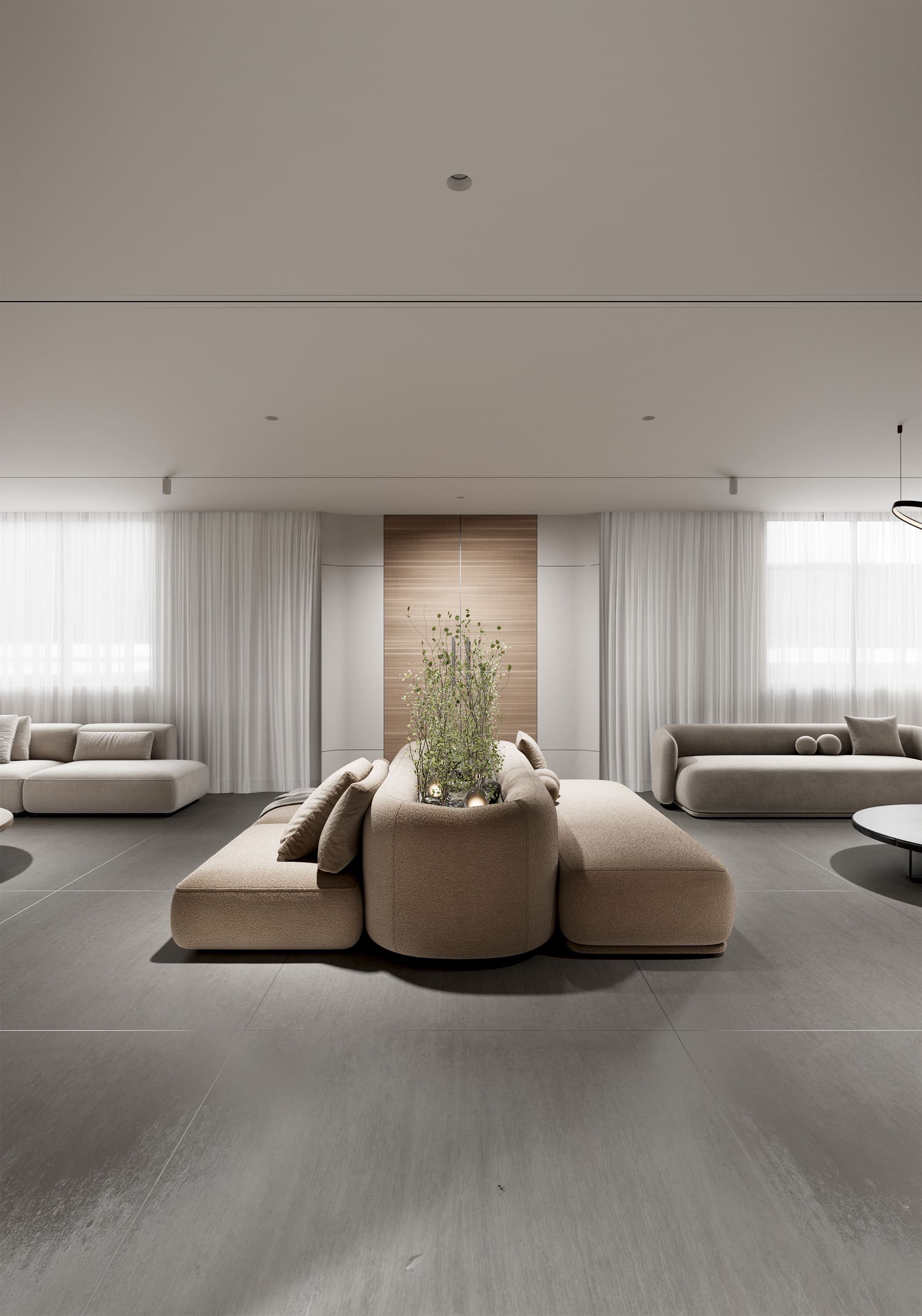 صورة رقم 4 من مشروع مجلس خارجي في أبو ظبي، مدينة محمد بن زايد – المهندس أحمد المبيض