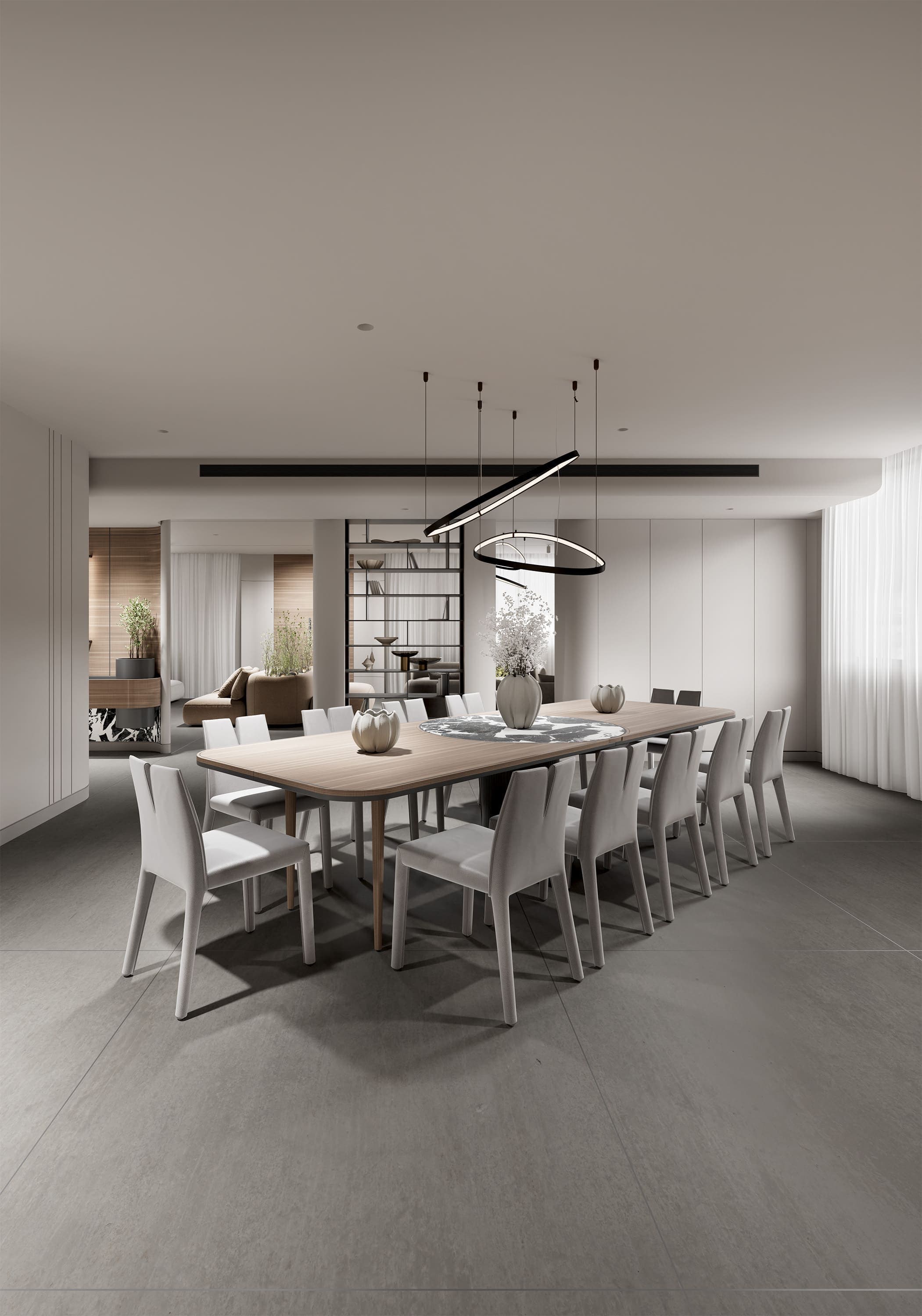 صورة رقم 9 من مشروع مجلس خارجي في أبو ظبي، مدينة محمد بن زايد – المهندس أحمد المبيض