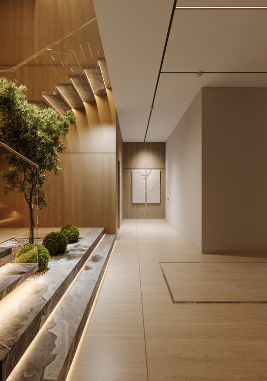 صورة رقم 12 من مشروع صالة مفتوحة مع حديقة في العراق، بغداد – المهندس أحمد المبيض