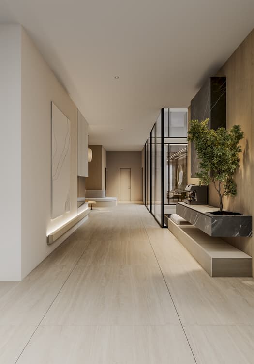 صورة رقم 22 من مشروع صالة مفتوحة مع حديقة في العراق، بغداد – المهندس أحمد المبيض