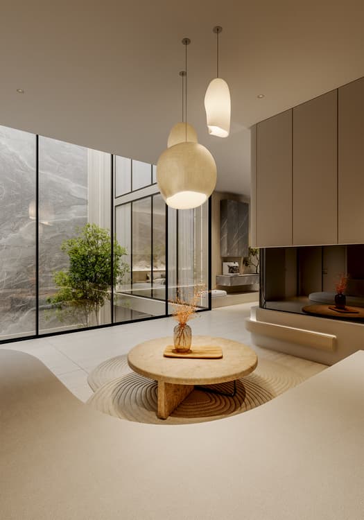 صورة رقم 26 من مشروع صالة مفتوحة مع حديقة في العراق، بغداد – المهندس أحمد المبيض