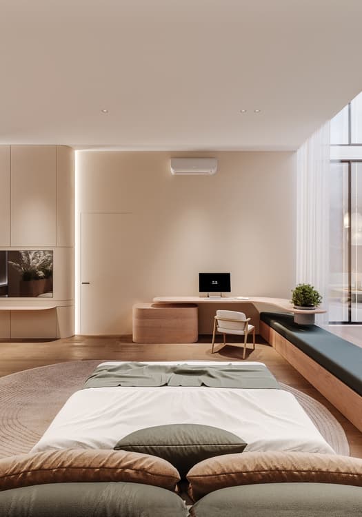 صورة رقم 43 من مشروع صالة مفتوحة مع حديقة في العراق، بغداد – المهندس أحمد المبيض