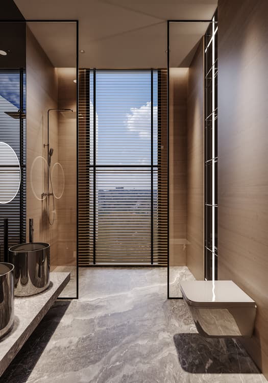 صورة رقم 47 من مشروع صالة مفتوحة مع حديقة في العراق، بغداد – المهندس أحمد المبيض