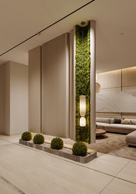 صورة رقم 8 من مشروع صالة مفتوحة مع حديقة في العراق، بغداد – المهندس أحمد المبيض