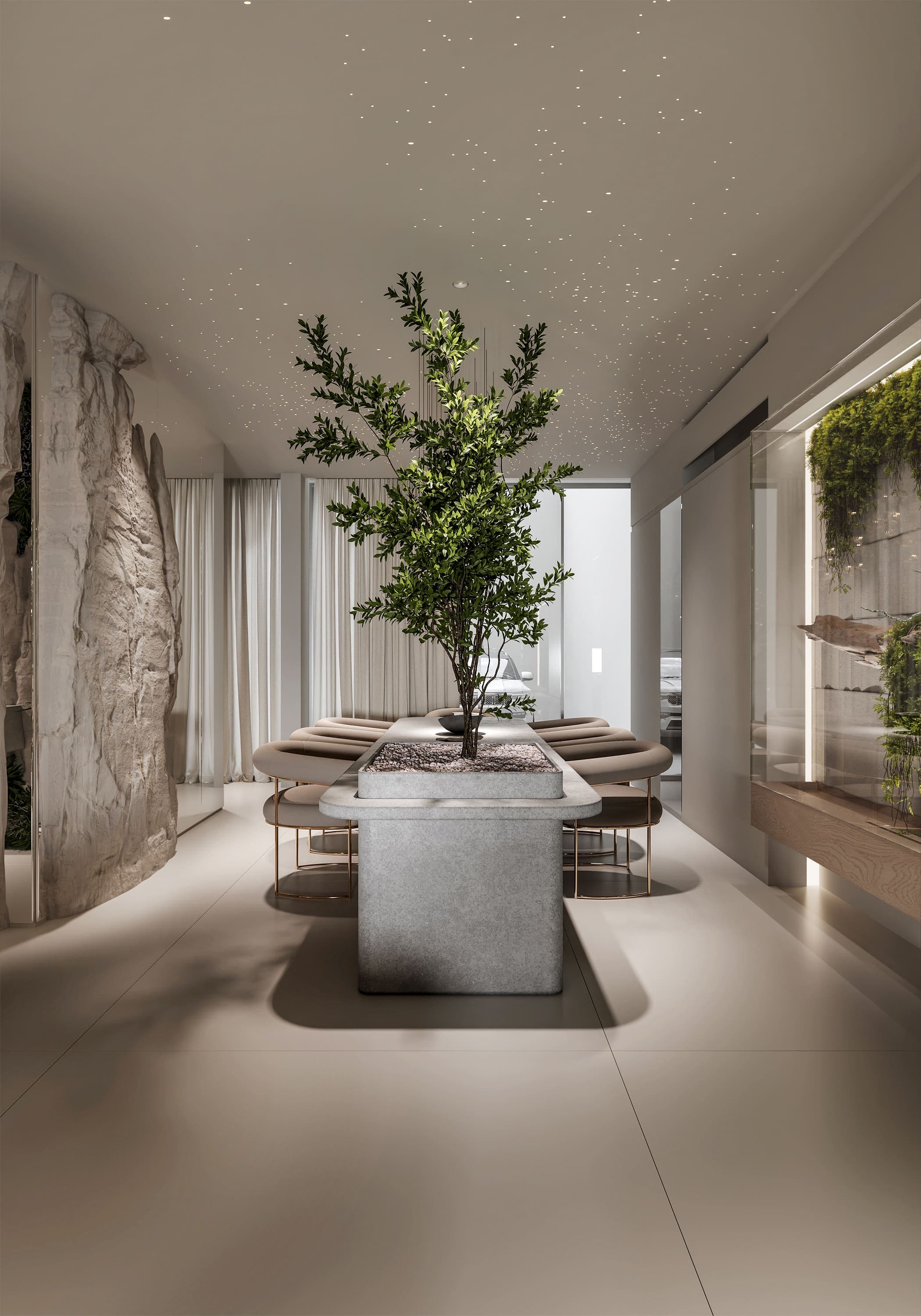 صورة رقم 5 من مشروع صالة مفتوحة في أبو ظبي، مدينة الرياض – المهندس أحمد المبيض