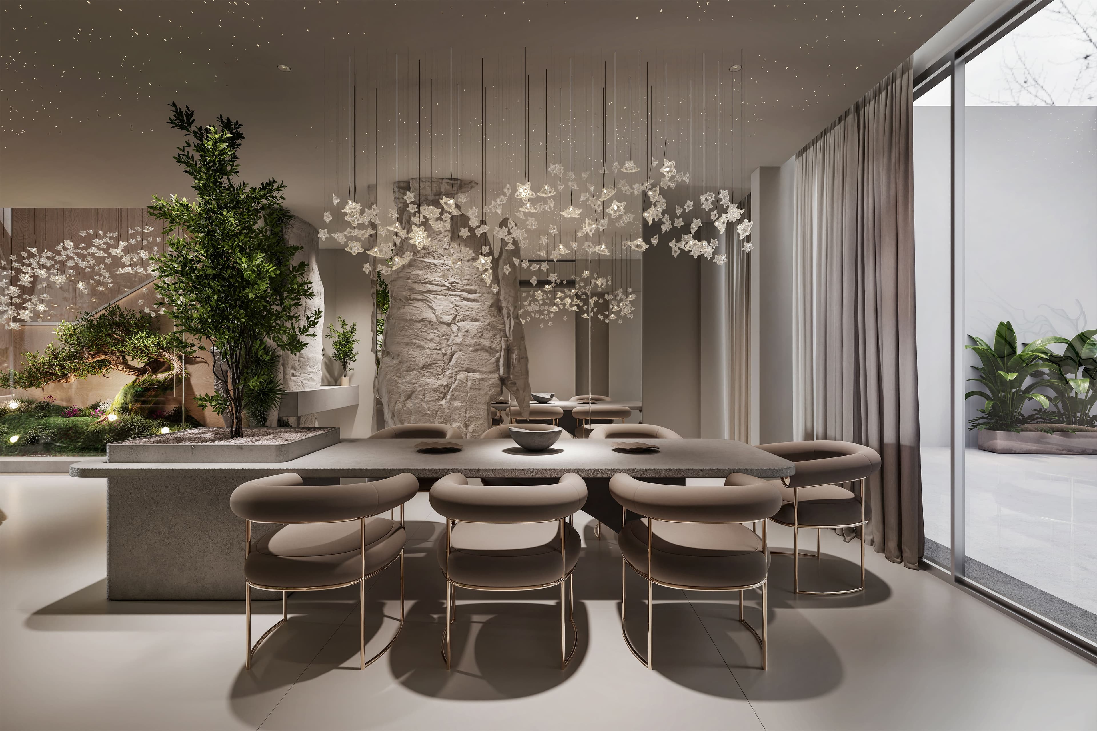 صورة رقم 7 من مشروع صالة مفتوحة في أبو ظبي، مدينة الرياض – المهندس أحمد المبيض