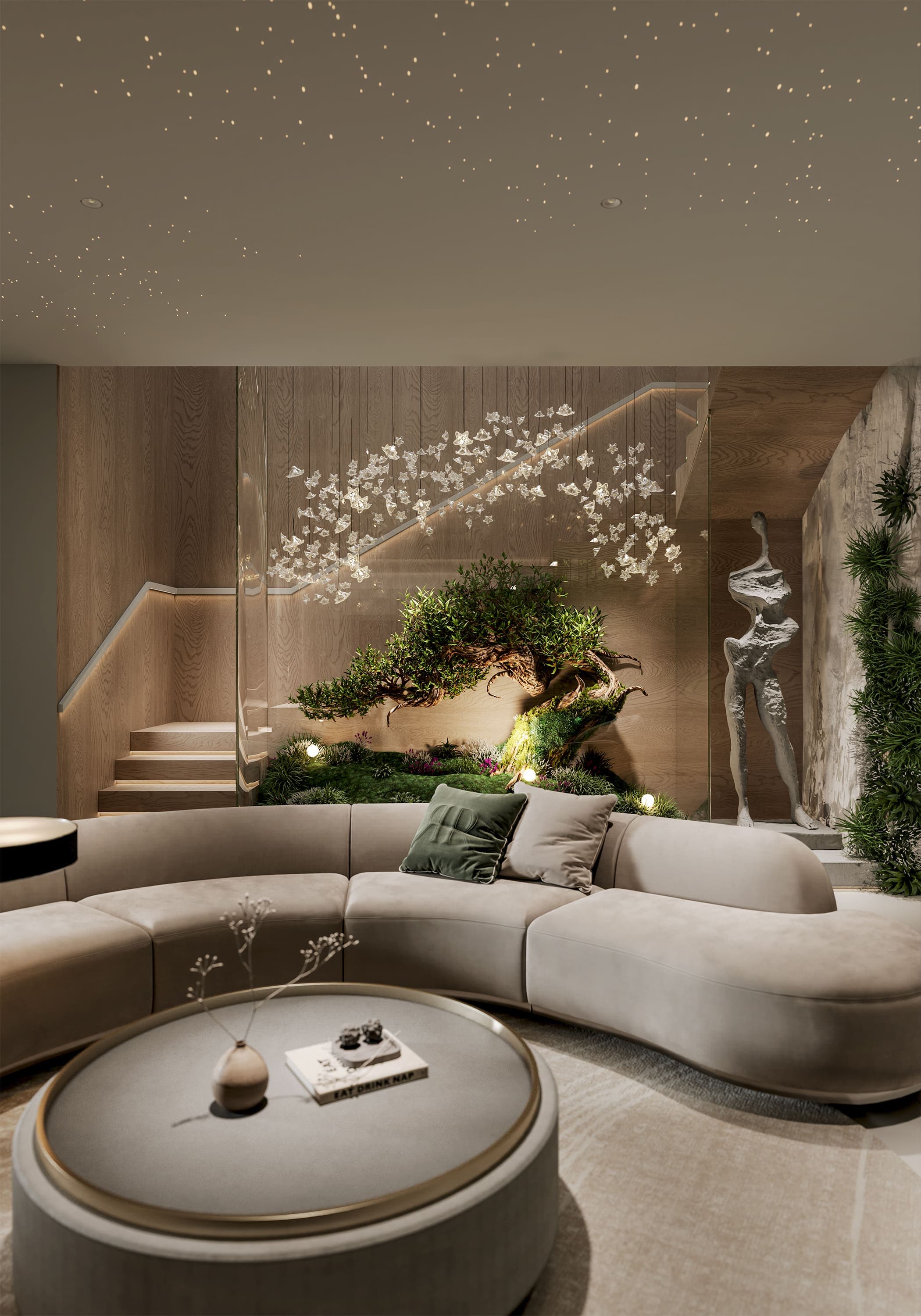 صورة رقم 8 من مشروع صالة مفتوحة في أبو ظبي، مدينة الرياض – المهندس أحمد المبيض