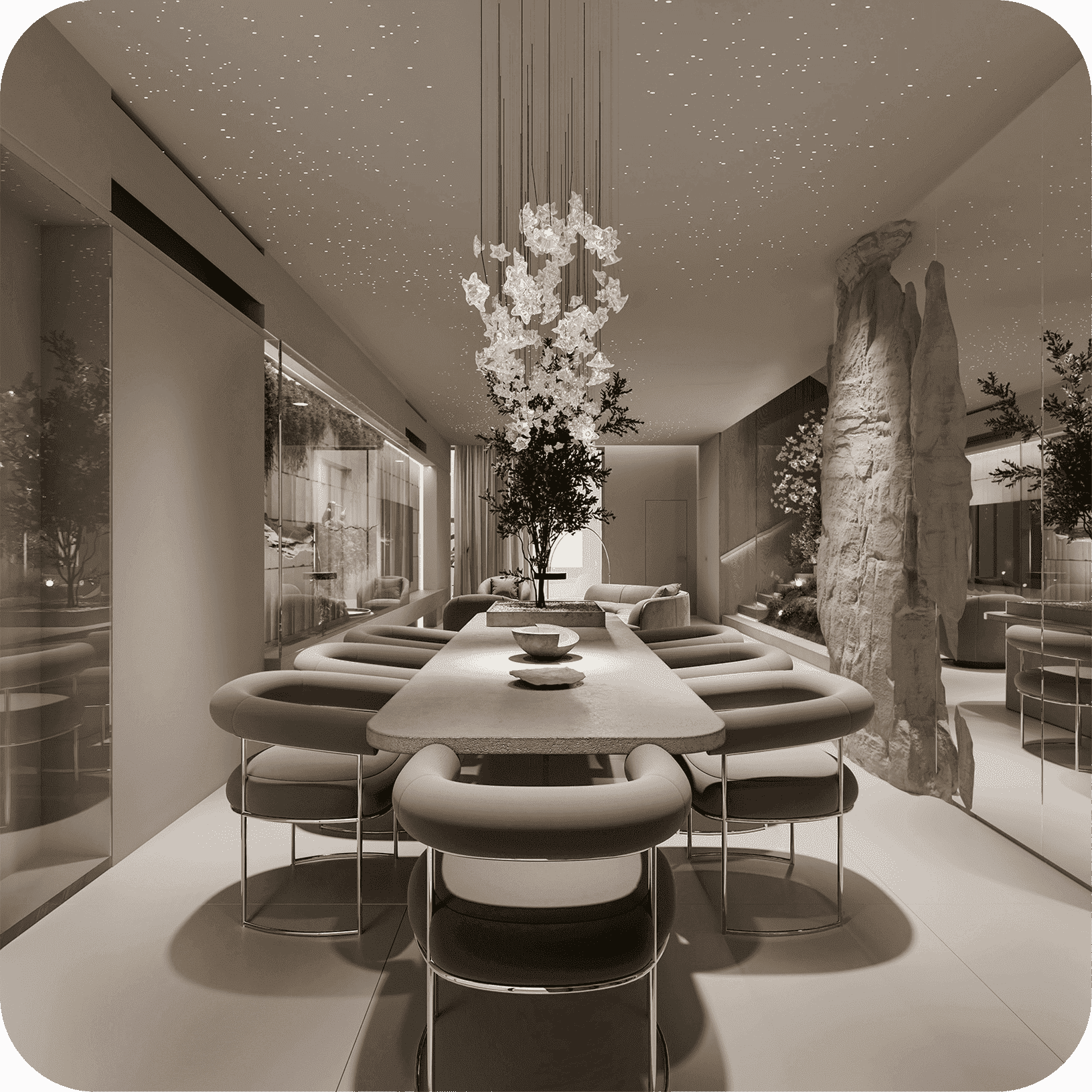 مشروع صالة مفتوحة – تصميم داخلي بإشراف المهندس أحمد المبيض