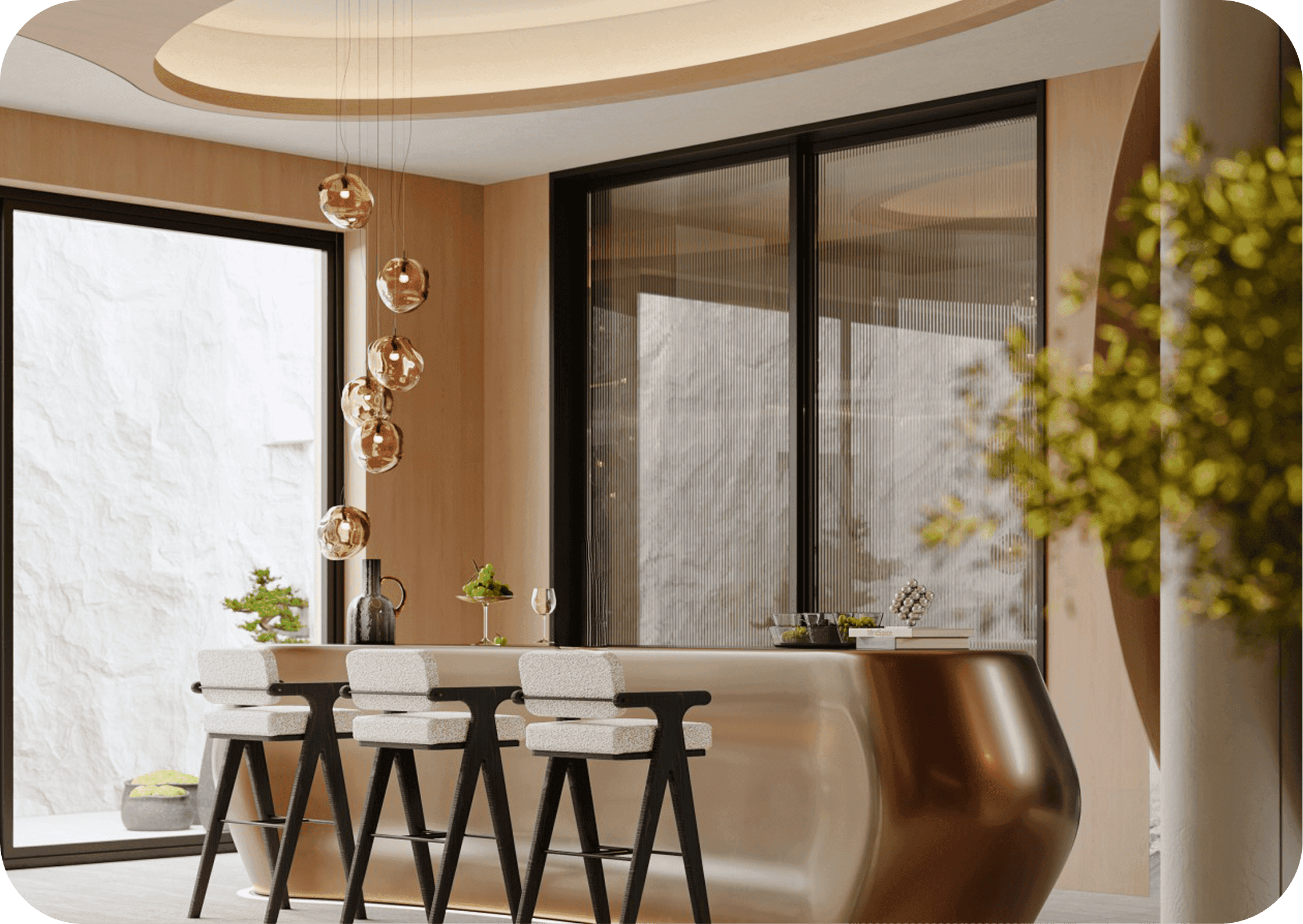 صورة رقم 1 من مشروع صالة انتظار في ابو ظبي – المهندس أحمد المبيض