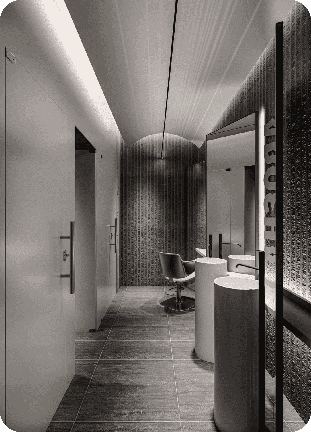 مشروع مركز تجميل – تصميم داخلي بإشراف المهندس أحمد المبيض